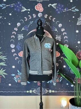 Vintage PINK UNC Bomber Jacket NWOT 🩵💙